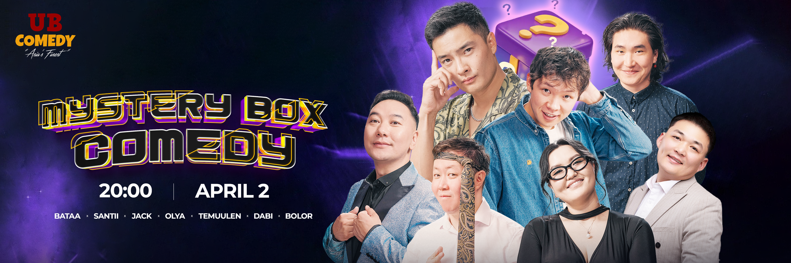 Mystery box comedy show